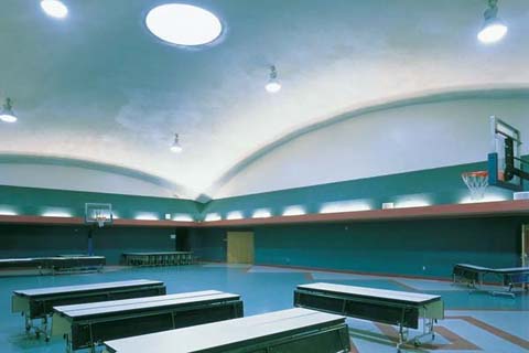 Monolithic Dome Gymnasiums