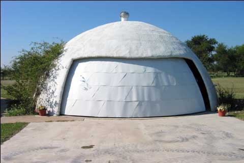 Monolithic Dome Hangars