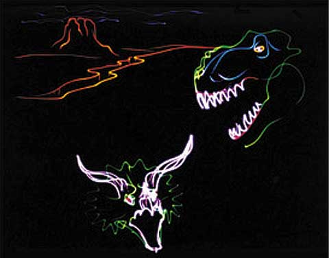 Laser Show in Laserdome