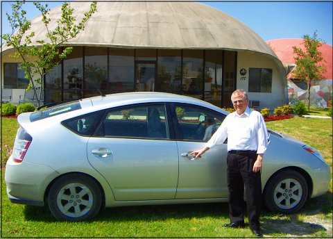 David B. South and his new Toyota Prius